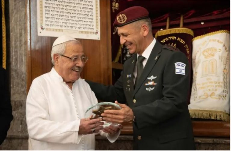 Le chef d'état Major de Tsahal au Maroc