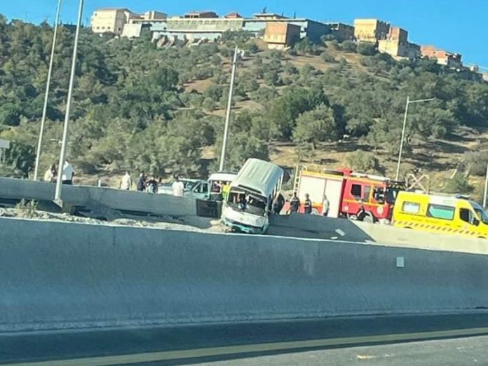 Accident de route à Sidi Aïch