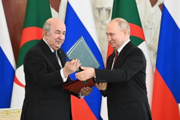 Tebboune et Poutine