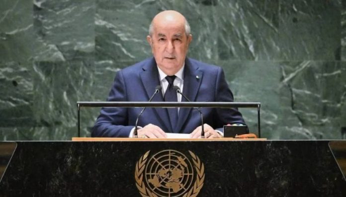 Le président Tebboune à l'ONU