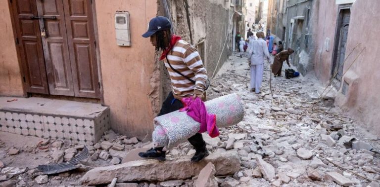 Séisme à Rabat, Maroc