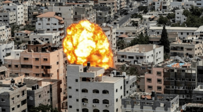 Bombardement de la Tsahal contre Gaza