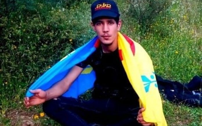 Le militant kabyle Amayas Ziane