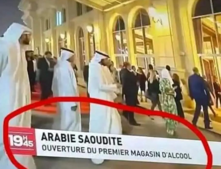 Ouverture d'un magasin d'alcool en Arabie Saoudite