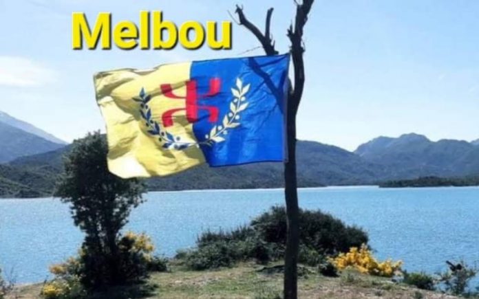 Le drapeau kabyle flotte à Melbou