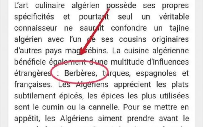 Imazighens sont considérés comme des étrangers en Algérie