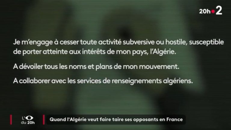 France2 dévoile la terreur du pouvoir algérien envers les Kabyles