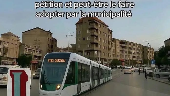 Les citoyens de Tizi Ouzou réclament un tramway Les citoyens de Tizi Ouzou réclament un tramway