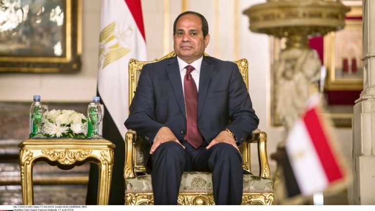 Le président, bdel Fattah al-Sissi