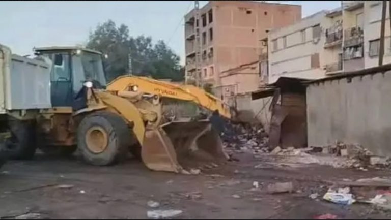 Tizi Ouzou: démolition de commerces illicites à Mirabeau