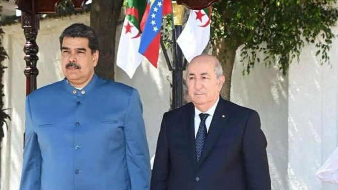 Nicolás Maduro avec Abdelmadjid Tebboune