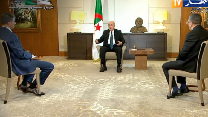 Interview avec Abdelmadjid Tebboune