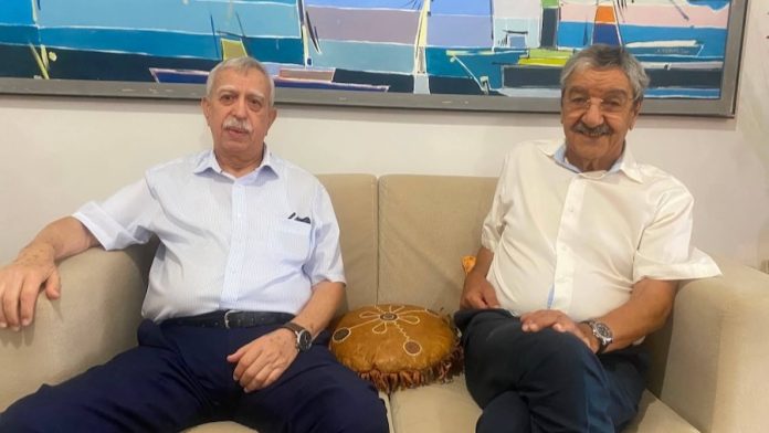 Said Sadi avec feu Mouloud Lounaouci Said Sadi avec feu Mouloud Lounaouci